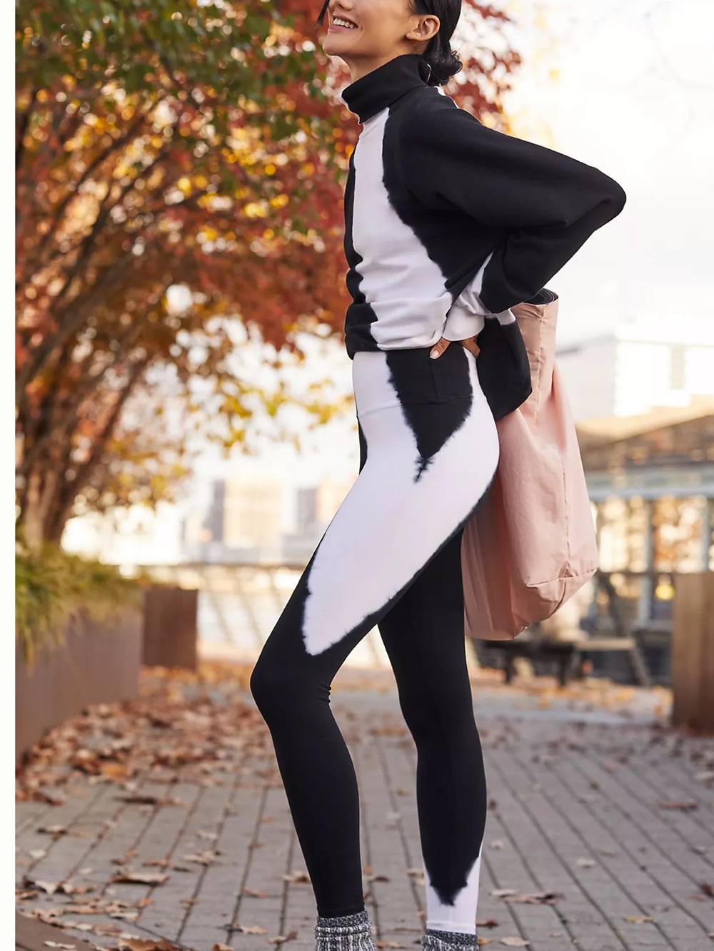 Electric & Rose Sunset sweatshirt and Leggings set
